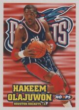 NBA Hoops 1997-98 Hakeem Olajuwon Houston Rockets Card # 62