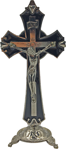 Grande croce inri metallo - croce,