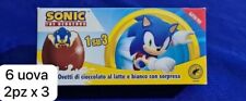 6 Ovetti di cioccolato sonic