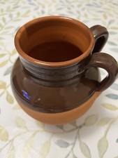 Pignatta In Terracotta Nuova Artigianato Calabrese 