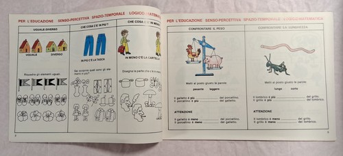 Libro didattico azzurro - libro,