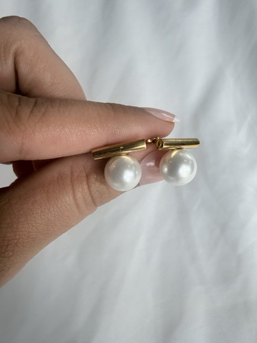 Orecchini perno oro 18kt - orecchini,