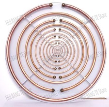 Antenna/Bobina Tesla 20 in Rame per Oscillatore Multifrequenza MWO Multi-Wave