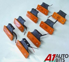 8 X 12v LED Ambra Arancio