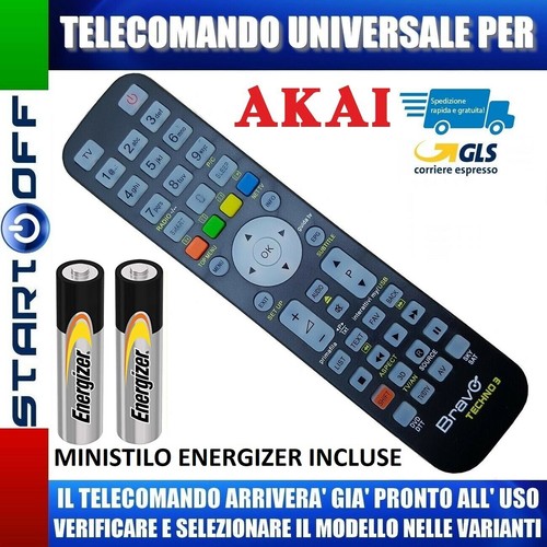 Telecomando universale akai - telecomando,
