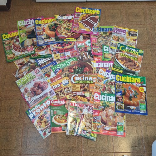 Lotto riviste cucina anni - 39,