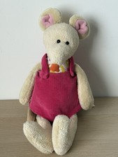 Egmont Toys Knuffel Mouse In Vestito Pinafore 16” Peluche Giocattolo Morbido
