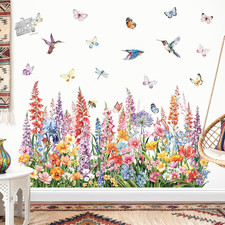 Wall Stickers Flowers Garden