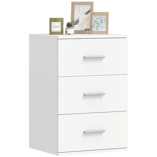Homcom comodino con cassetti - homcom,