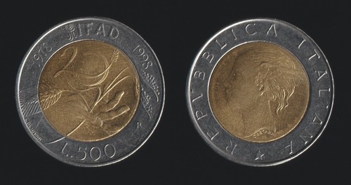 500 lire 1998 - ifad,