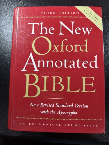 New oxford annotated - oxford, bible