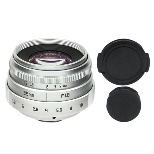 35mm camera lens - f1.6,
