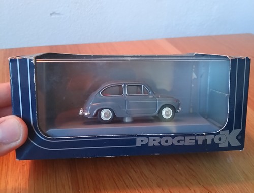 Modellino fiat 600 - 600, progetto