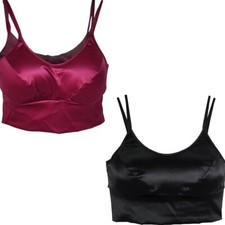 Bralette Top in raso stretch