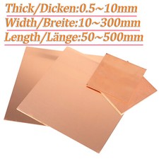 Lamiera di rame T2 99,9% pura