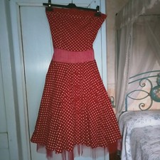 Abito rosso a pois Rinascimento