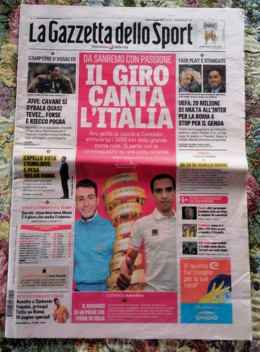 Gazzetta dello sport 5 - dello,