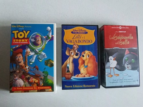 Lotto vhs vintage toy - vhs,