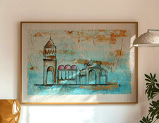 Quadro Astratto Dipinto a mano