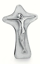 Crocifisso moderno h.14cm