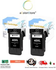 2 Cartucce 40XL per Canon