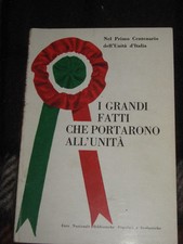 I GRANDI FATTI CHE PORTARONO