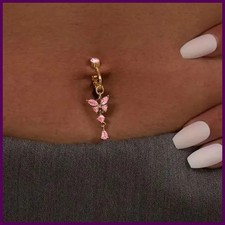 Clip On Anello Bottone Pancia