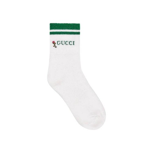 Gucci calzini donna ricamati - gucci,