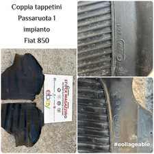 coppia tappeto primo impianto