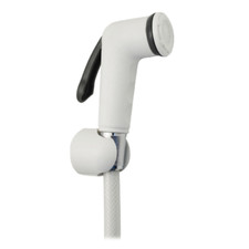 White Shut-Off Shower Kit with