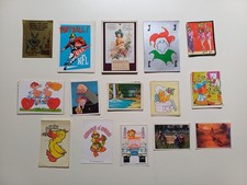 LOTTO MISTO DI N* 45 ADESIVI E FIGURINE PANINI E NON SOLO ORIGINALI ANNI '80/'90