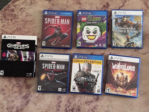 Lotto giochi ps4 e ps5 - 7,