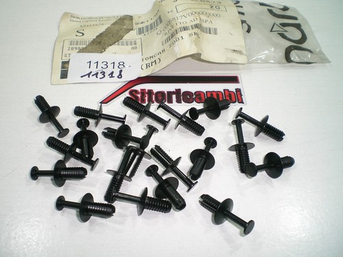 20x rivetto cofano motore - cofano,