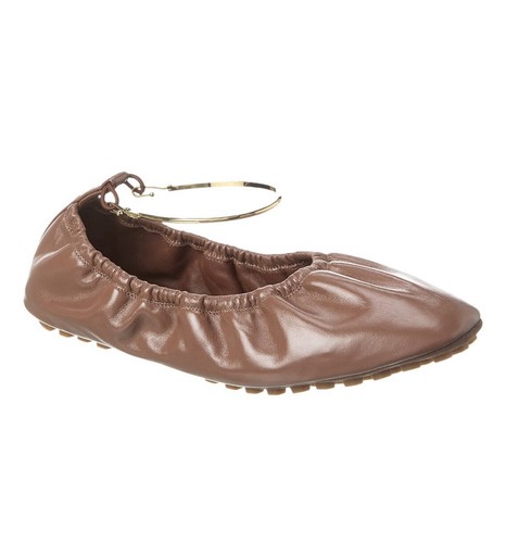 Ballerina fendi filo pelle - ballerina,