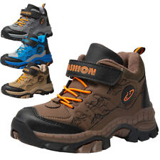 Stivali Ragazzo Ragazza Caldi Invernali Scarpe Trekking Caviglia Viaggio Campeggio Sneakers