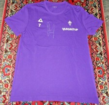 MAGLIA ALLENAMENTO FIORENTINA 2019 2020 N.7 DI FRANCK RIBERY AUTOGRAFATA