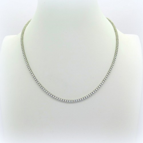 Collana tennis in argento - tennis,