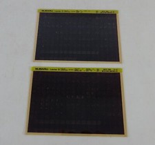 Subaru L Microfiche/Spare