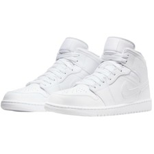 Air Jordan 1 Mid Triple White