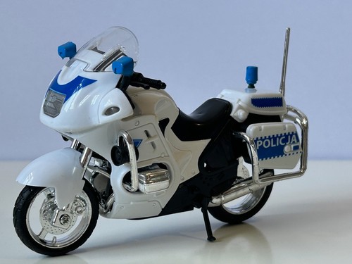 Modellino moto polizia