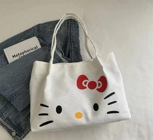 Borsa tote bag tela - , hello
