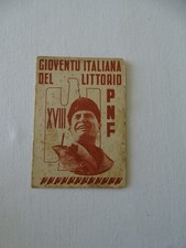 6 Tessere-Fascismo-Gioventu'