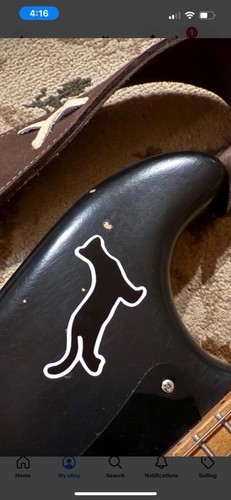 Adesivo decalcomania chitarra