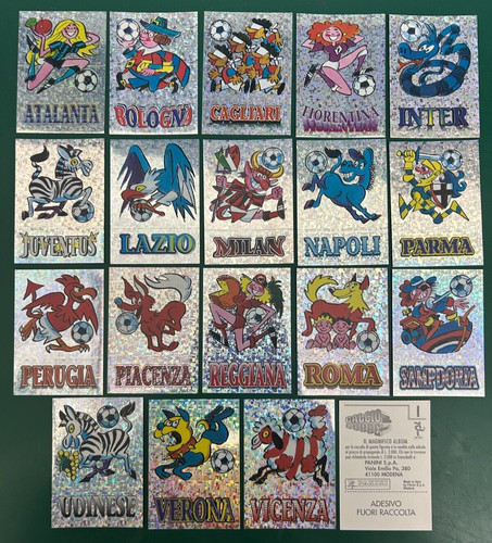 Figurine panini coppe 1996 - figurine, 1996-97