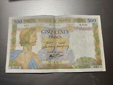 Banconota 500 Franchi Francesi