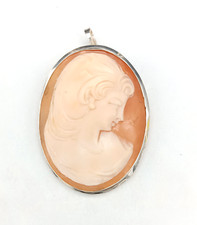 ciondolo donna vero cammeo