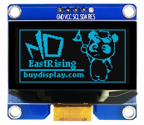 Modulo display oled i2c - i2c, blu