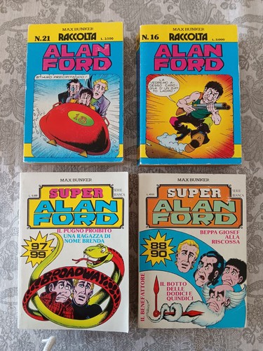 Lotto raccolta alan ford - n.,