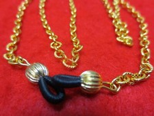 Porta Occhiali Elegante In Oro 14KT Con Motivo Fantasia Di 30 POLLICI