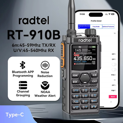 Radtel 910 versione - radtel, cb